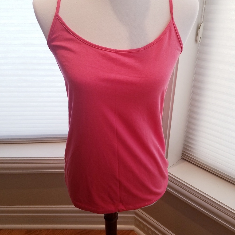 Pink/coral tank top